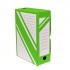 Cutie arhivare 240x100x340 mm, 25 buc/set, carton Alb/Verde