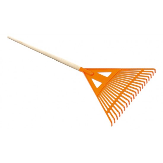 GREBLA PLASTIC PENTRU FRUNZE CU COADA 20 DINTI