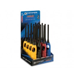 BRICHETA KEMPER CU APRINDERE PIEZO DISPLAY 16 BUC