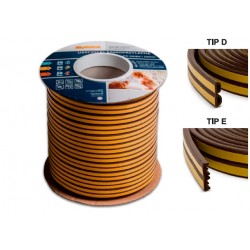 GARNITURA CAUCIUC AUTO-ADEZIVA ALB 50 M GARNITURA CAUCIUC AUTO-ADEZIVA ALB 50 M