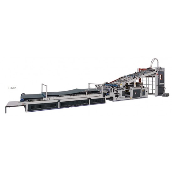 LUM-A LUM B-1500 MASINA DE LAMINARE SEMI-AUTOMATA CU CANELURI LUM-B 1500