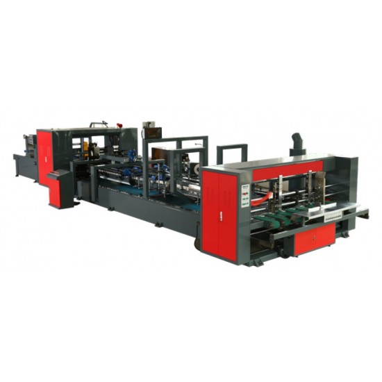 LUM-C LUM 2800 AUTO FOLDER GLUER STITCHER 