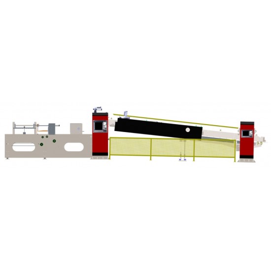 LUM-C A-2400 (200M/MIN) LUM-1228 FOLDER GLUER AUTOMAT IN LINIE (PLIERE IN JOS)